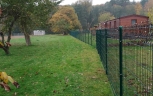 plotové panely dielce zelené